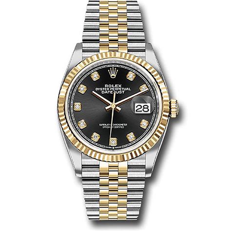 rolex datejust 36mm black dial jubilee|rolex datejust 36 oystersteel.